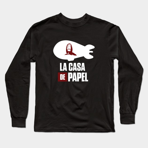 La Casa De Papel Long Sleeve T-Shirt by FlowrenceNick00